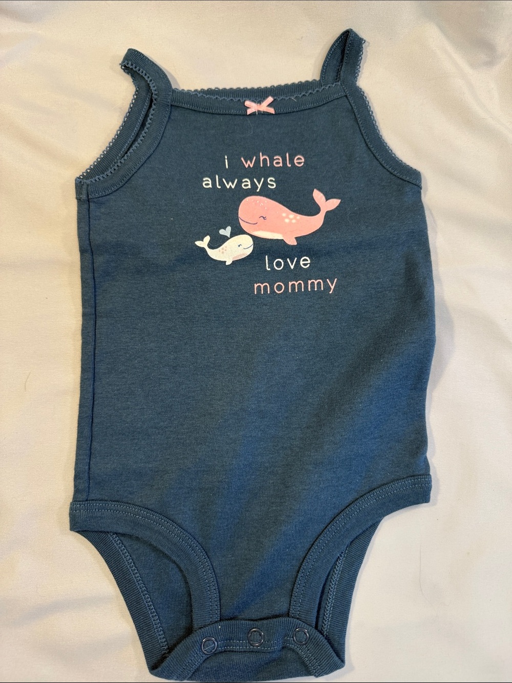 Carter's NWOT Navy Infant Tank Bodysuit